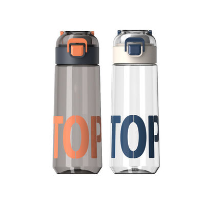Botella de filtro de agua de plástico blanco de 480 ml personalizada para sorbos