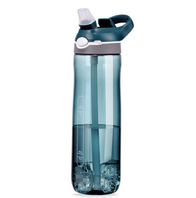 Botella de agua de Tritán rosa de 750 ml / 25 oz de capacidad Una opción sostenible para los entusiastas del gimnasio