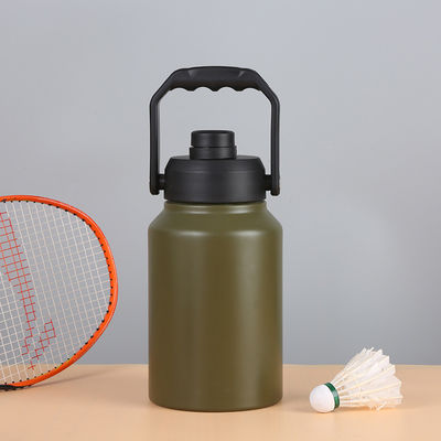 Botella térmica portátil para viajes al aire libre de 2L con gran capacidad y acero inoxidable 304