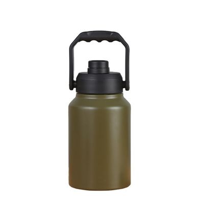 27*13.4*5 Botella de agua de vacío de doble pared de gran capacidad para viajes al aire libre
