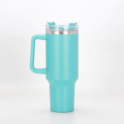 Debes tener una botella aislada al vacío de acero inoxidable con logotipo y mango personalizados