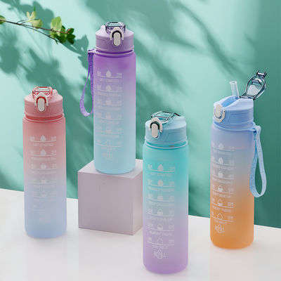 Niños calientes 3 en 1 Botella con paja para niños de escuela 2000ml 900ml 300ml Capacidad