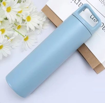 Botella de termo de acero inoxidable de 480 ml/600 ml de doble pared con logotipo personalizado