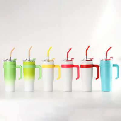 Colores personalizados aceptable botella térmica de 40 oz para mantener las bebidas calientes o frías en movimiento