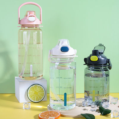 Logotipo personalizado aceptable botellas de agua reutilizables sin BPA de 297 g para promocionar el gimnasio