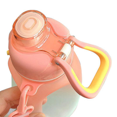 Botella de agua de sublimación para senderismo y acampada estilo americano Flip Top Incluido