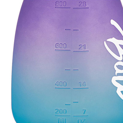 Botella de agua de sublimación para senderismo y acampada estilo americano Flip Top Incluido