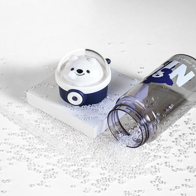 Diseño de dibujos animados estilo Tritán Botella de agua de plástico para niños para llevar a la escuela