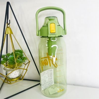 Botella de agua para infusión de frutas de viaje 1000 ml Tritán Deportivo Botella de infusión de bolsas de té de plástico