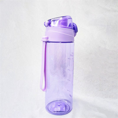 Accesorios para bebidas al aire libre HANDGRIP Botella de agua de plástico Tritán con tiempo de motivación