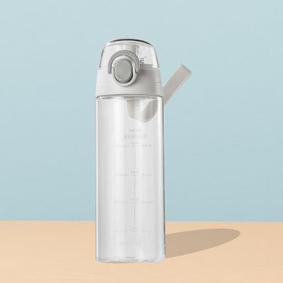 Accesorios para bebidas al aire libre HANDGRIP Botella de agua de plástico Tritán con tiempo de motivación