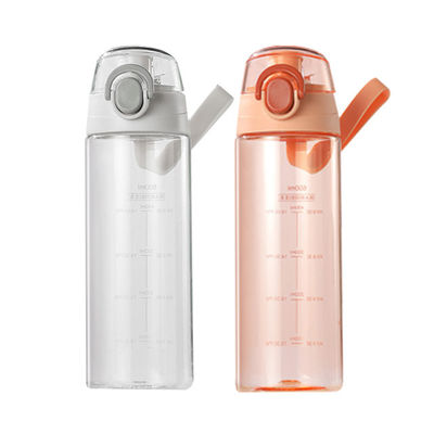Accesorios para bebidas al aire libre HANDGRIP Botella de agua de plástico Tritán con tiempo de motivación