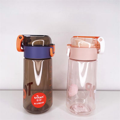 Impresión personalizada Botellas de agua de plástico de Tritán multifuncionales para actividades al aire libre en el campamento