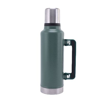 Logotipo personalizado 1900ml caldera de acero inoxidable ideal para senderismo acampar y ejercicio al aire libre