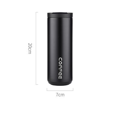 350/500ml 304 de acero inoxidable portátil de vacío aislado taza de café de viaje botella de agua