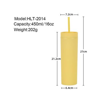Múltiples estilos de diseño botellas de agua de plástico de grado alimenticio de 16 oz para tumbler