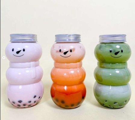 Fiesta ocasión árbol de Navidad en forma de botella de agua 500 ml 300 ml para el café de té de leche