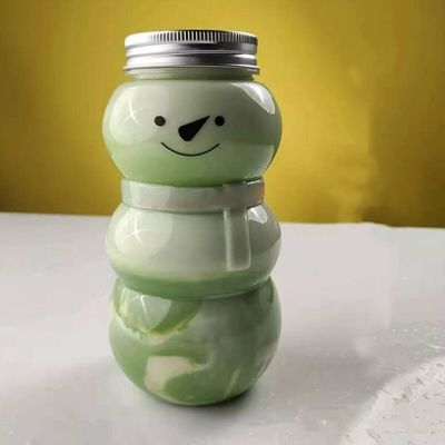 Fiesta ocasión árbol de Navidad en forma de botella de agua 500 ml 300 ml para el café de té de leche