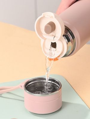 Logotipo personalizado 500ml 316 Taza de agua de acero inoxidable para gimnasio de deportes a prueba de fugas e aislados
