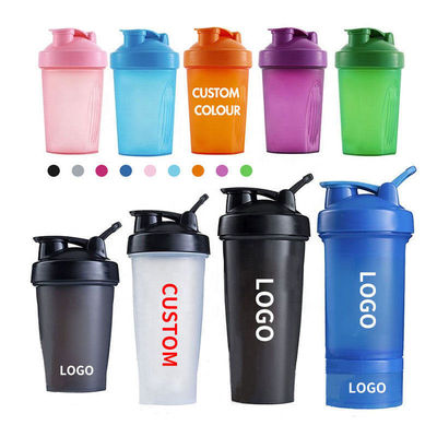 700 ml de Tritán de plástico con bola de acero inoxidable y mango Impresión de logotipo personalizado