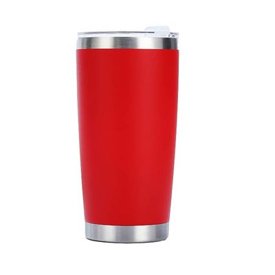 20 oz de doble pared de acero inoxidable vidrio aislado al vacío con tapa duradera y elegante