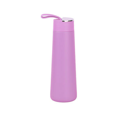 Botella de acero inoxidable de 350 ml para acondicionamiento físico al aire libre Botella de agua deportiva de doble pared personalizada