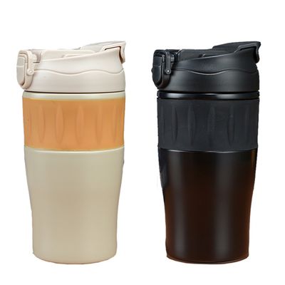 500 ml Taza de viaje Taza de café aislada a prueba de fugas para material exterior de acero inoxidable