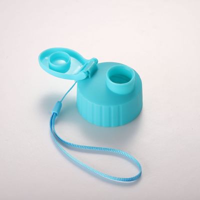Viaje sin conductor 500 ml Botella de agua libre de BPA con tapa a prueba de fugas y material transparente