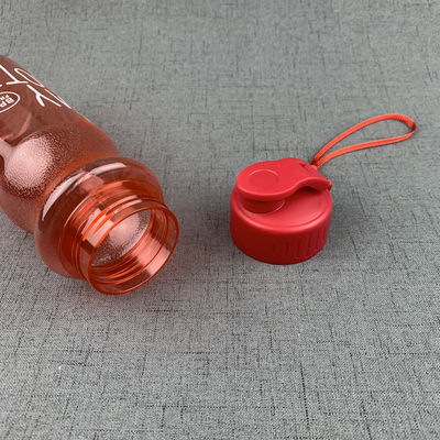 10 colores Unisex Escuela clásica Botellas de agua de plástico transparente para acampar PC Gradiente