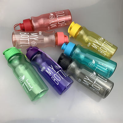 500 ml de taza de plástico transparente ecológica Taza de bebida colorida con recubrimiento anticorrosión