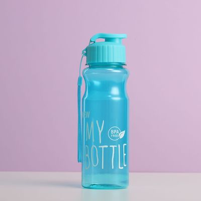 Botellas de agua de plástico de 500 ml en granel Tazas de bebida transparentes portátiles para artículos almacenados