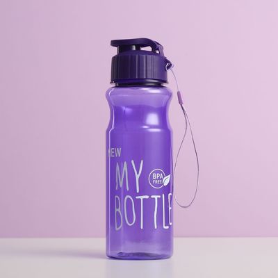 Botellas de agua de plástico de 500 ml en granel Tazas de bebida transparentes portátiles para artículos almacenados