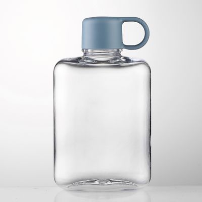 TOUR Actividad al aire libre Tritán 360/500ml Botella portátil de agua de plástico transparente