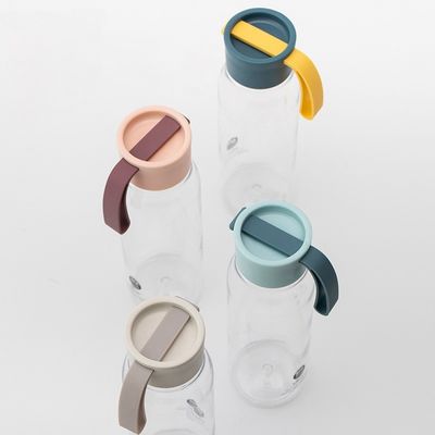 Accesible OEM / ODM Transparente Portable Espacio Creativo Copa de plástico para deportes al aire libre