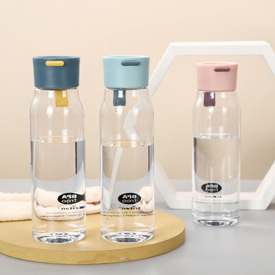 550 ml de plástico libre de Bpa tapa a prueba de fugas Bebida reutilizable botella de agua de Tritán ideal para correr