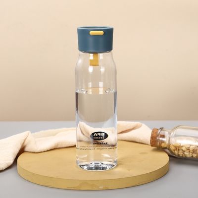 550 ml de plástico libre de Bpa tapa a prueba de fugas Bebida reutilizable botella de agua de Tritán ideal para correr
