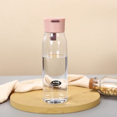 550 ml de plástico libre de Bpa tapa a prueba de fugas Bebida reutilizable botella de agua de Tritán ideal para correr