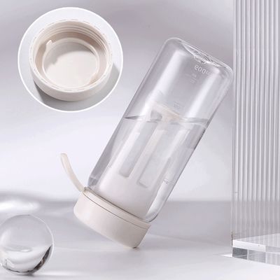 Copo de plástico portátil conveniente 450ml 600ml para actividades al aire libre acampar y viajar