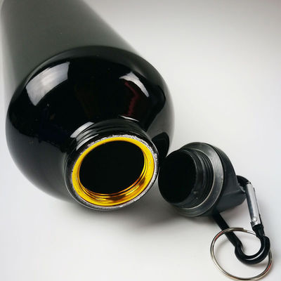 Envasado y con recubrimiento anticorrosión Botella de agua de aluminio de 750 ml para exteriores