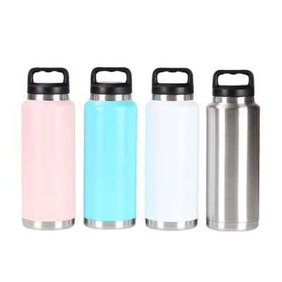 Botella de agua portátil y a prueba de fugas de 18 oz 26 oz 36 oz de acero inoxidable perfecta para todos