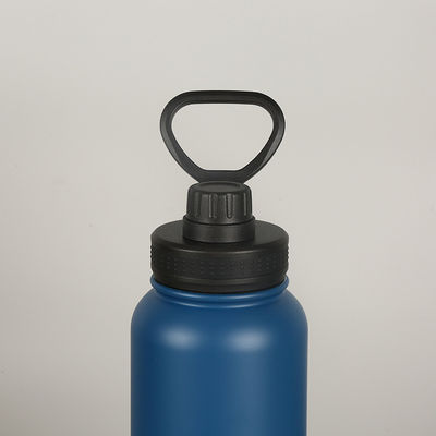 Botellas deportivas aisladas al vacío de acero inoxidable portátiles directas de 1000 ml con manijas