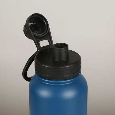Botellas deportivas aisladas al vacío de acero inoxidable portátiles directas de 1000 ml con manijas