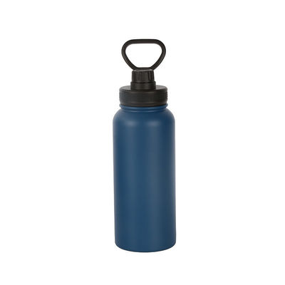 Botellas deportivas aisladas al vacío de acero inoxidable portátiles directas de 1000 ml con manijas