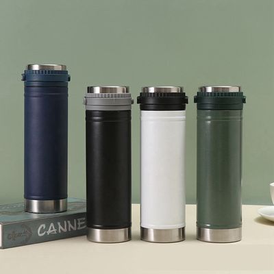 Mejora tu experiencia de viaje con nuestra taza térmico portátil de 750 ml con paredes dobles