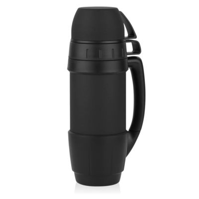Taza de agua de fitness personalizada de 1200ml Botella de termo portátil de acero inoxidable para deportes