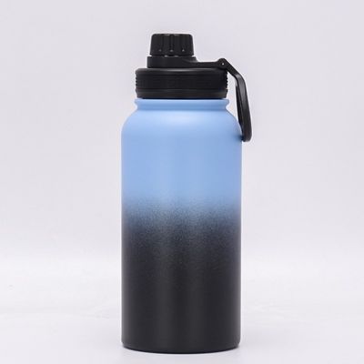 Flasco de vacío 1000ml Botella de agua de acero inoxidable de gran capacidad para exteriores y playa