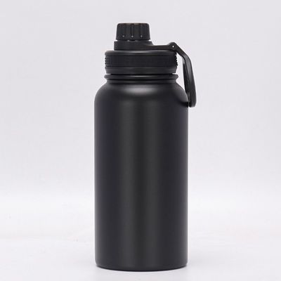Flasco de vacío 1000ml Botella de agua de acero inoxidable de gran capacidad para exteriores y playa