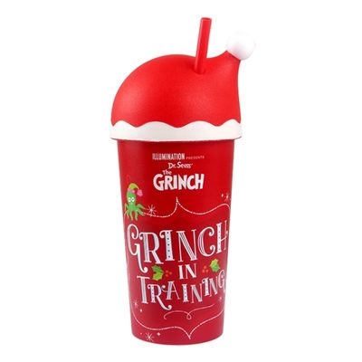 20 OZ tazas de café de Navidad 600ml de lujo logotipo personalizado novedad copa de paja para Navidad