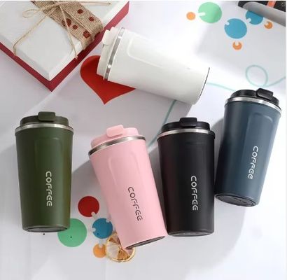 Tumbler Acero inoxidable ecológico para viajes Taza de café de vacío Taza aislada reutilizable
