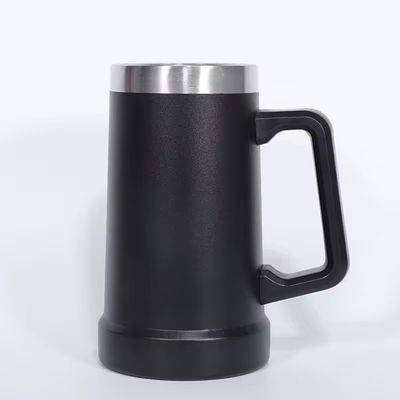 Regalos de negocios 710 ml de gran capacidad Sport Custom 304 de acero inoxidable copa de agua con mango